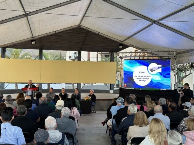 Acto de presentación en Playa de Santiago Alajeró