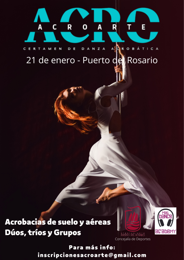 CARTEL ACROARTE MAS DANCE ACADEMY