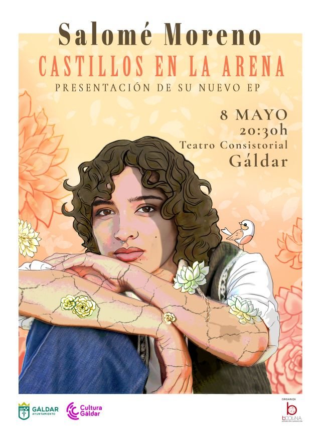 CARTEL FECHA Salome Moreno Castillos en la Arena