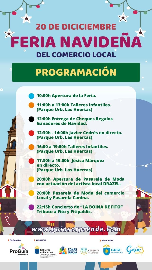 CARTEL FERIA NAVIDEÑA COMERCIO LOCAL 2