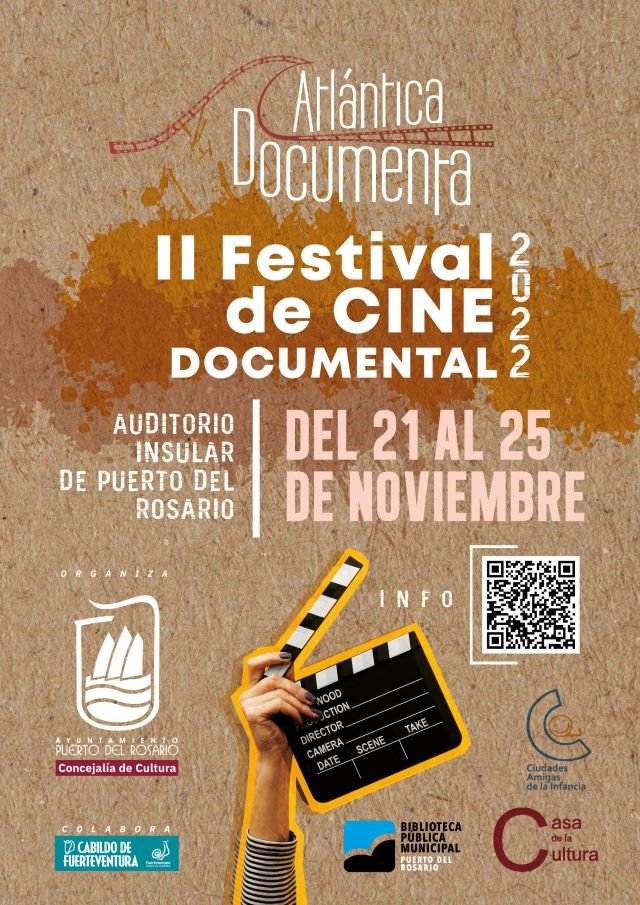 CARTEL II Festival de Cine Documental Atlántica Documenta 21 al 25 novjpg