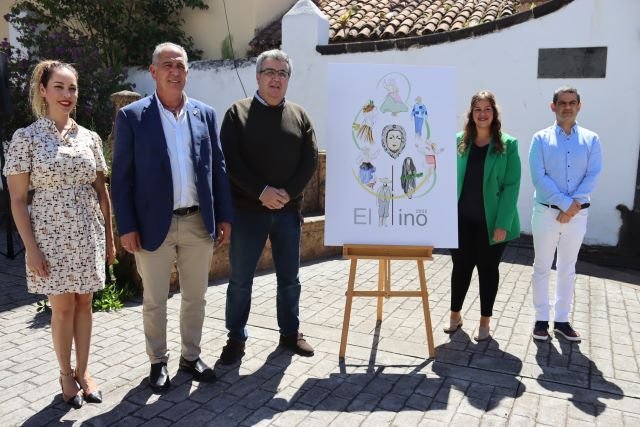 De izq. a dcha Guacimara Medina Sergio García Jose Antonio Afonso Virginia Santana y Henoc Acosta