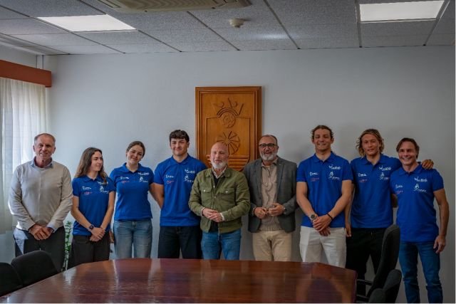 De izquierda a derecha José Reyes Mar de Arce Alexia Kiefer Carlos Kiefer Julio Ojeda Francisco José García Lorenzo Casati Leonardo Casati y Manuel Martínez