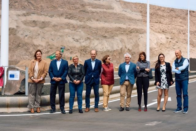 Durante la inauguración 2