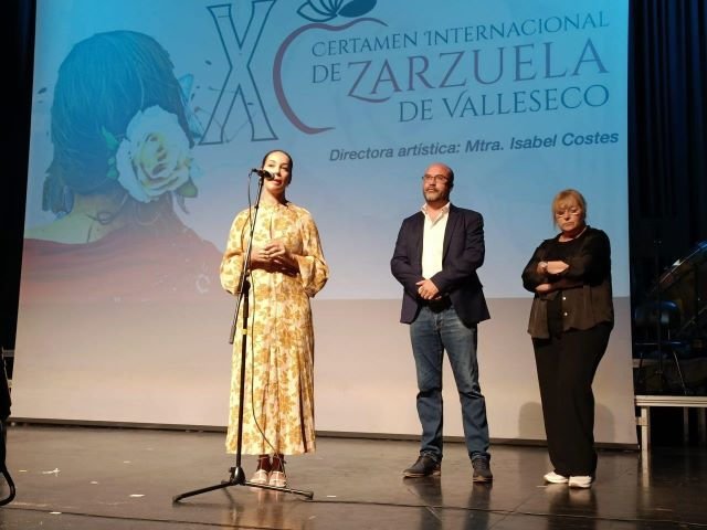 Guacimara Medina en X Certamen Internacional de Zarzuela de Valleseco