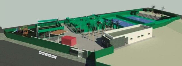 IMAGEN PROYECTO CANCHA TENIS Y PÁDEL LAS GRANADAS 3