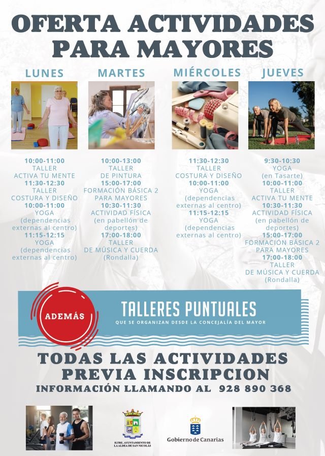 Oferta actividades