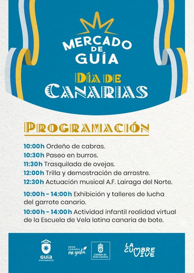 PROGRAMA MERCADO GUÍA DIA CANARAS