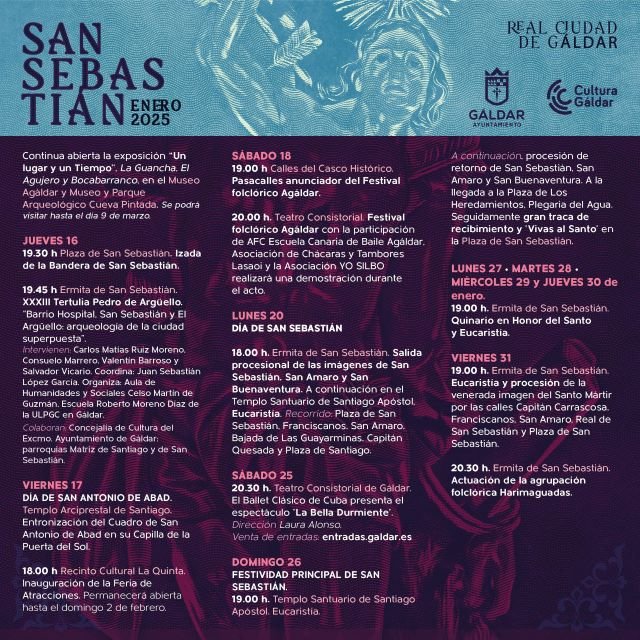 Programa Fiestas San Sebastián cuadrado