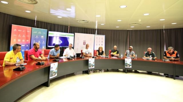 Reunion seguridad travesia a nado La Gomera