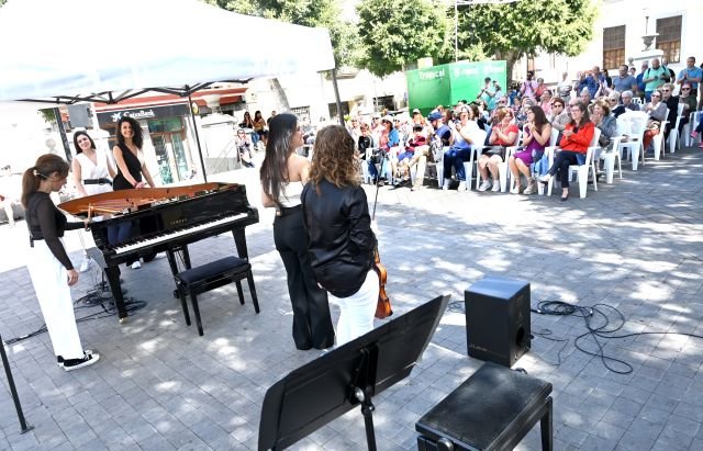 Un momento del espectáculo musical In Piano