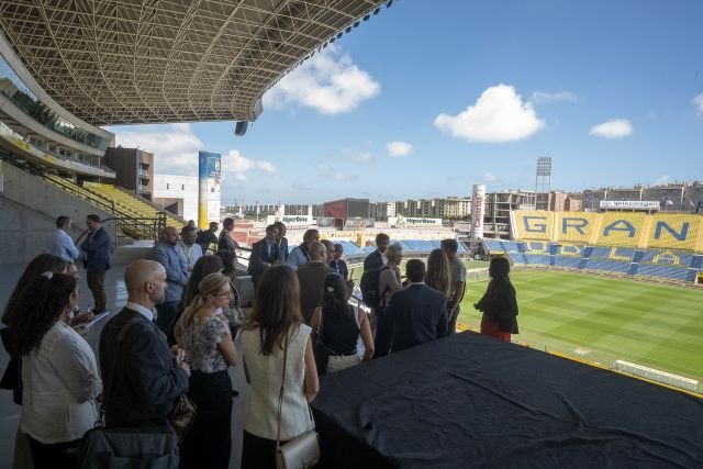 Visita al interior del Estadio de Gran Canariajpg