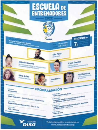 Vuelve la Escuela de Entrenadores de la Fundaci&oacute;n DISA