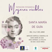 La exposición ‘Mujeres Visibles’ se inaugura este viernes en el Mercado de Guía