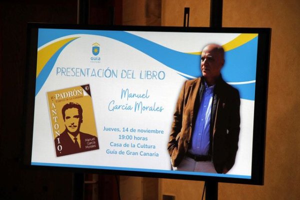 Guía: Manuel García Morales: “Con mi libro, pretendo divulgar la figura del artista Antonio Padrón”