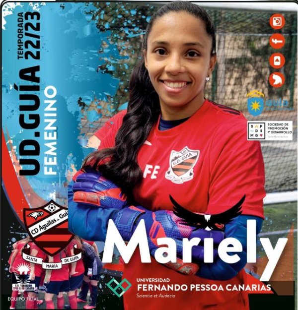 Fútbol Femenino: Mariely &quot;Pulpo&quot; Morales nueva jugadora del U.D. Guía 