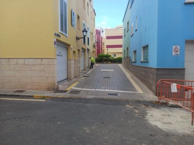 G&aacute;ldar: Las obras de ampliaci&oacute;n de la zona comercial abierta obligan al corte de un tramo de la calle Doramas a partir del lunes