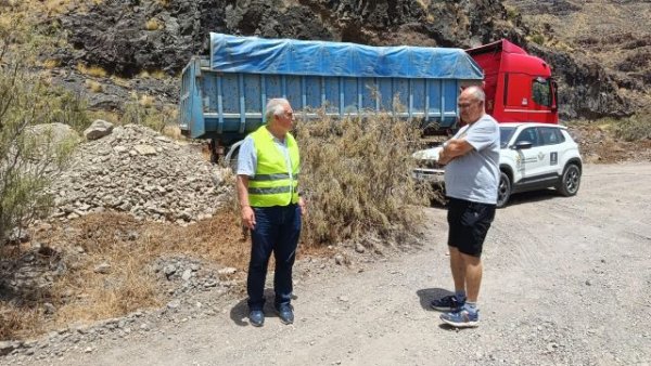 La Aldea de San Nicol&aacute;s impulsa la reparaci&oacute;n de la pista de acceso hasta la Playa de Tasartico