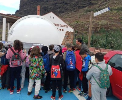 San Nicol&aacute;s: Proyecto pionero en el municipio para que el alumnado conozca el destino &lsquo;starlight&rsquo;