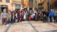 Villa de Firgas: Grupo de mayores que se fue al norte de Espa&ntilde;a en un viaje organizado por la Concejal&iacute;a del Mayor
