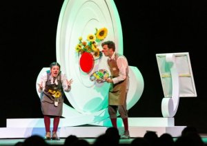 ‘Do Re Gi Ra Sol ¡Clown!’, teatro pedagógico en torno al universo del arte, en el Guiniguada