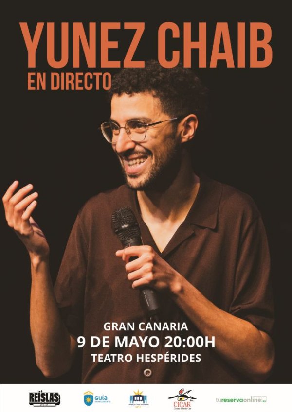 &Uacute;ltimas entradas para disfrutar del espect&aacute;culo &lsquo;En Directo&rsquo; de Yunez Chaib en el Teatro Hesp&eacute;rides de Gu&iacute;a