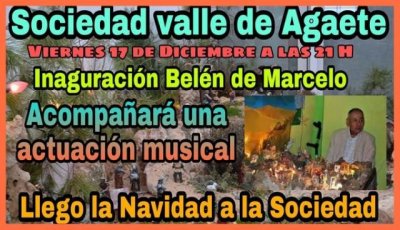 Actos de la Navidad del Jueves 16 al Domingo 19 de Diciembre