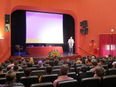 Gu&iacute;a: Gran &eacute;xito de las I Jornadas de Salud Laboral organizadas por el IES Noroeste inauguradas hoy por Pedro Rodr&iacute;guez