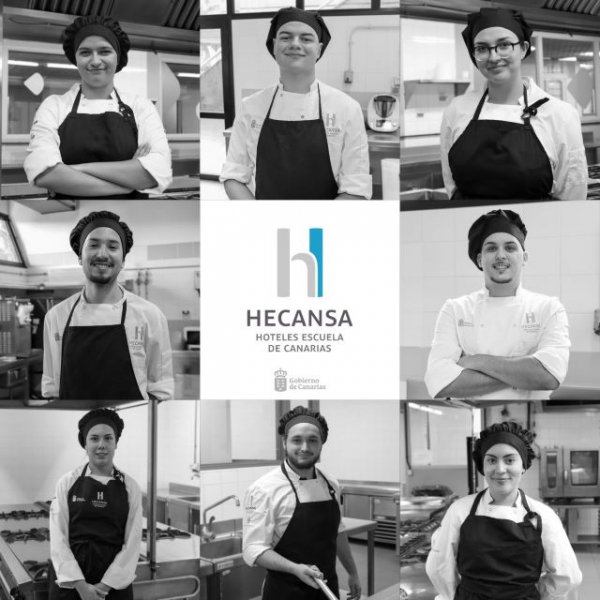 Ocho estudiantes de Hecansa representan a Canarias en la 11ª edición del Premio Promesas de la alta cocina 2022