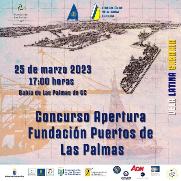 El Concurso Apertura Fundación Puertos de Las Palmas abre la temporada de Vela Latina Canaria