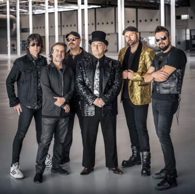 La Orquesta Mondrag&oacute;n, actuaci&oacute;n de la noche del Preg&oacute;n del Carnaval de G&aacute;ldar 2025