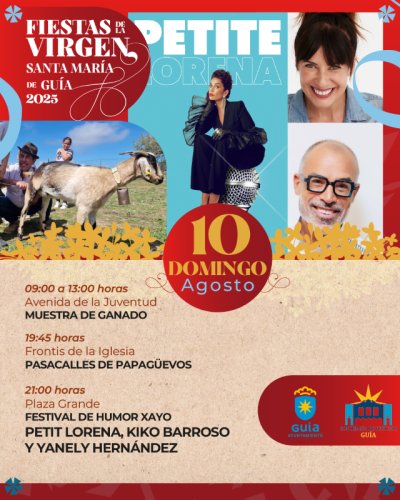 Petite Lorena actuará este domingo en las fiestas de Guía dentro del Festival de Humor ‘Xayo’