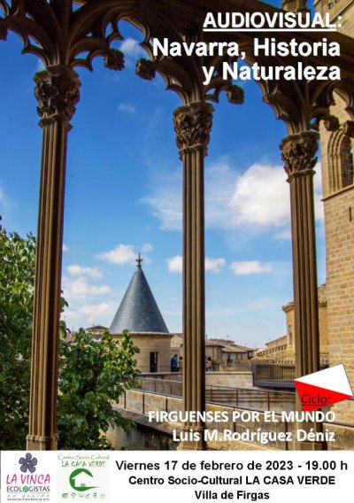 Villa de Firgas: Luis Rodr&iacute;guez nos contar&aacute; en im&aacute;genes su viaje a Navarra, dentro del Ciclo &ldquo;Firguenses por el mundo&rdquo;