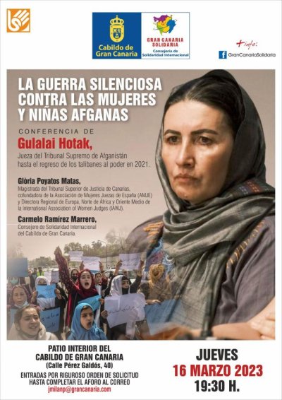 El acto tendr&aacute; lugar este jueves, 16 de marzo, a partir de las 19.30 horas, en el patio interior de la sede del Cabildo de Gran Canaria