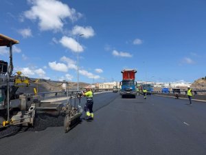 El Cabildo culmina la impermeabilización del Guiniguada y abre al completo la Circunvalación de la capital grancanaria