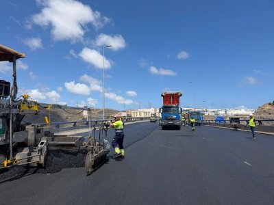 El Cabildo culmina la impermeabilización del Guiniguada y abre al completo la Circunvalación de la capital grancanaria