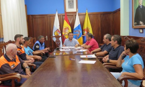 El Ayuntamiento de Guía activa el Plan de Emergencia Municipal ante la alerta máxima por lluvias y viento para este fin de semana