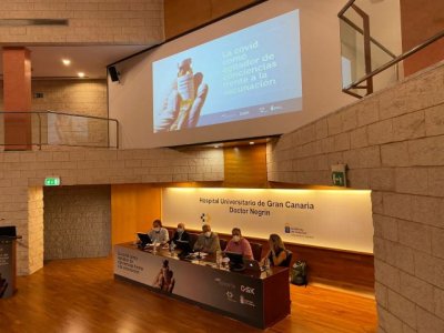 Profesionales del SCS participan en una jornada sobre el impacto de la pandemia y la vacunaci&oacute;n