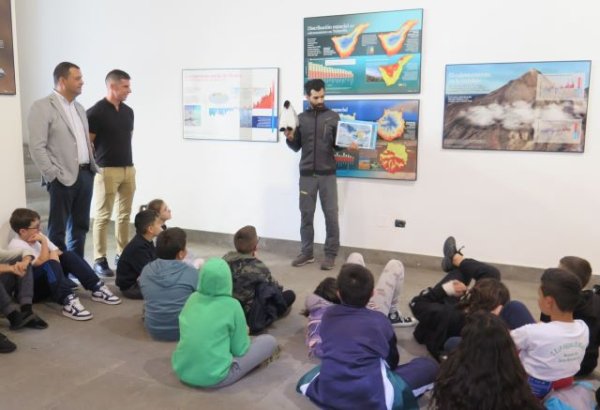 Escolares de Guía participarán esta semana en la campaña itinerante de concienciación del cambio climático en Canarias