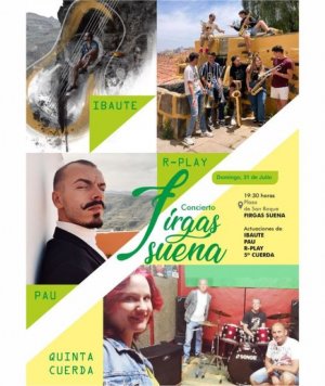 Villa de Firgas: Concierto &#039;Firgas Suena&#039; dentro de las Fiestas de San Roque 2022