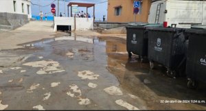 Gáldar: Denuncian vertidos de agua en el barranco del Agujero