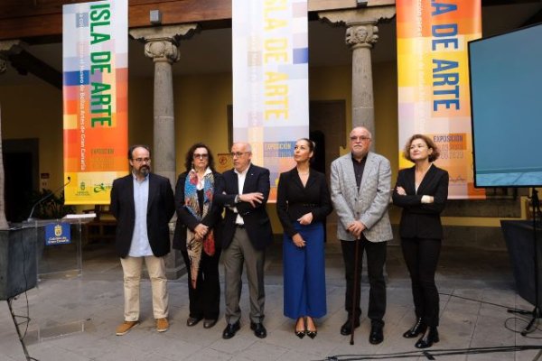La gran exposición ‘Isla de Arte’ se postula como un atractivo escaparate que avanza las obras que conformarán el rico fondo del futuro de Mubea Gran Canaria