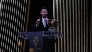 Lionel Messi gana su s&eacute;ptimo Bal&oacute;n de Oro