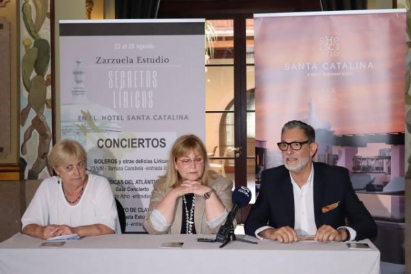 ‘Secretos Líricos’, con la soprano María Katsarava, al tenor Aquiles Machado y al barítono Augusto Brito