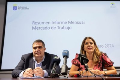 Canarias cierra agosto con casi diez mil personas desempleadas menos que hace un año