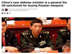 Interpretaci&oacute;n del nombramiento de un general sancionado por Estados Unidos como nuevo ministro de Defensa de China