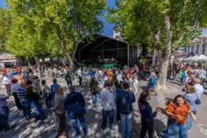 Valleseco celebra su primera feria gastronómica con amplia participación de público y productores locales