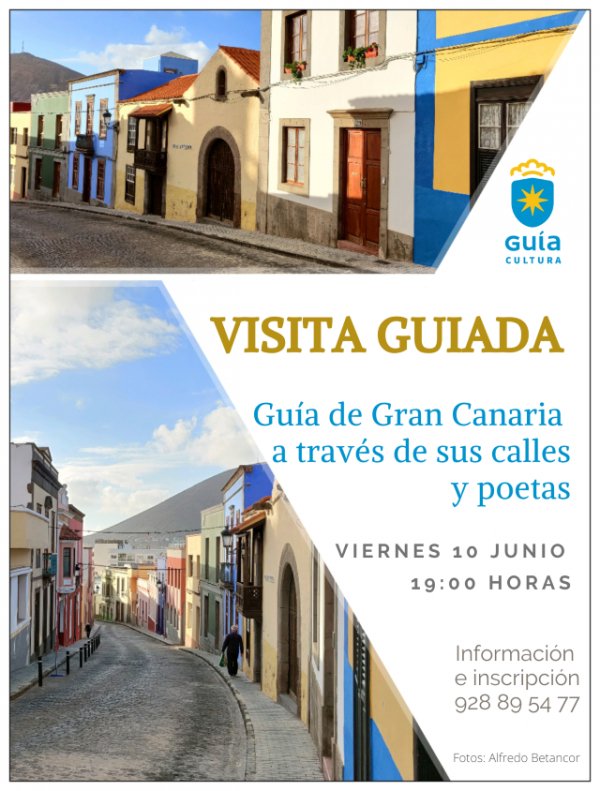 Visita guiada, para conocer ‘Guía de Gran Canaria a través de sus poetas, calles, callejuelas y callejones’