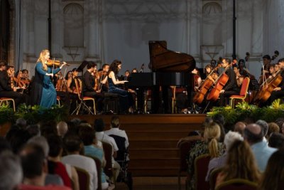 La Joven Orquesta de Canarias llevó su talento a Teguise y La Graciosa
