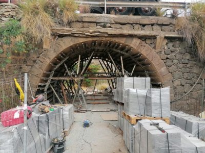 Gáldar: La ampliación del puente de San Isidro obliga a cortes de tráfico